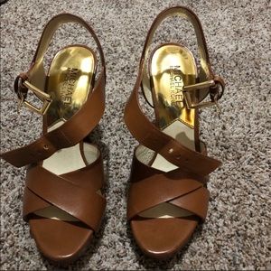 Michael kors heeled sandals